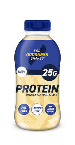 FGS 25g Lactose Free Protein Shake - Vanilla (435ml) - 8 pack