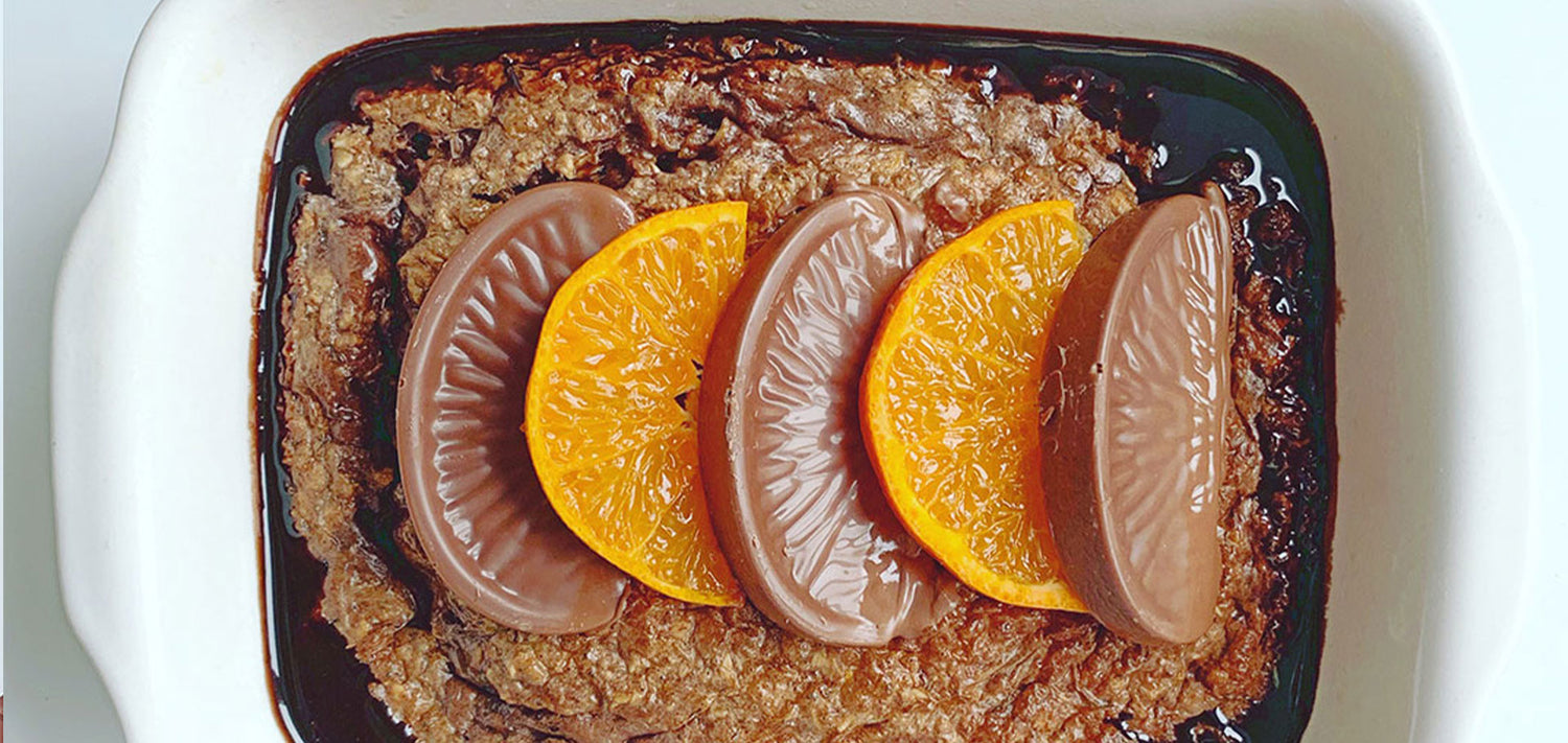 Feel Good Food | Chocolate Orange Baked Oats