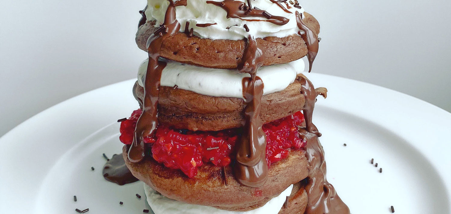 Feel Good Food | Chocolate Protein Pancakes