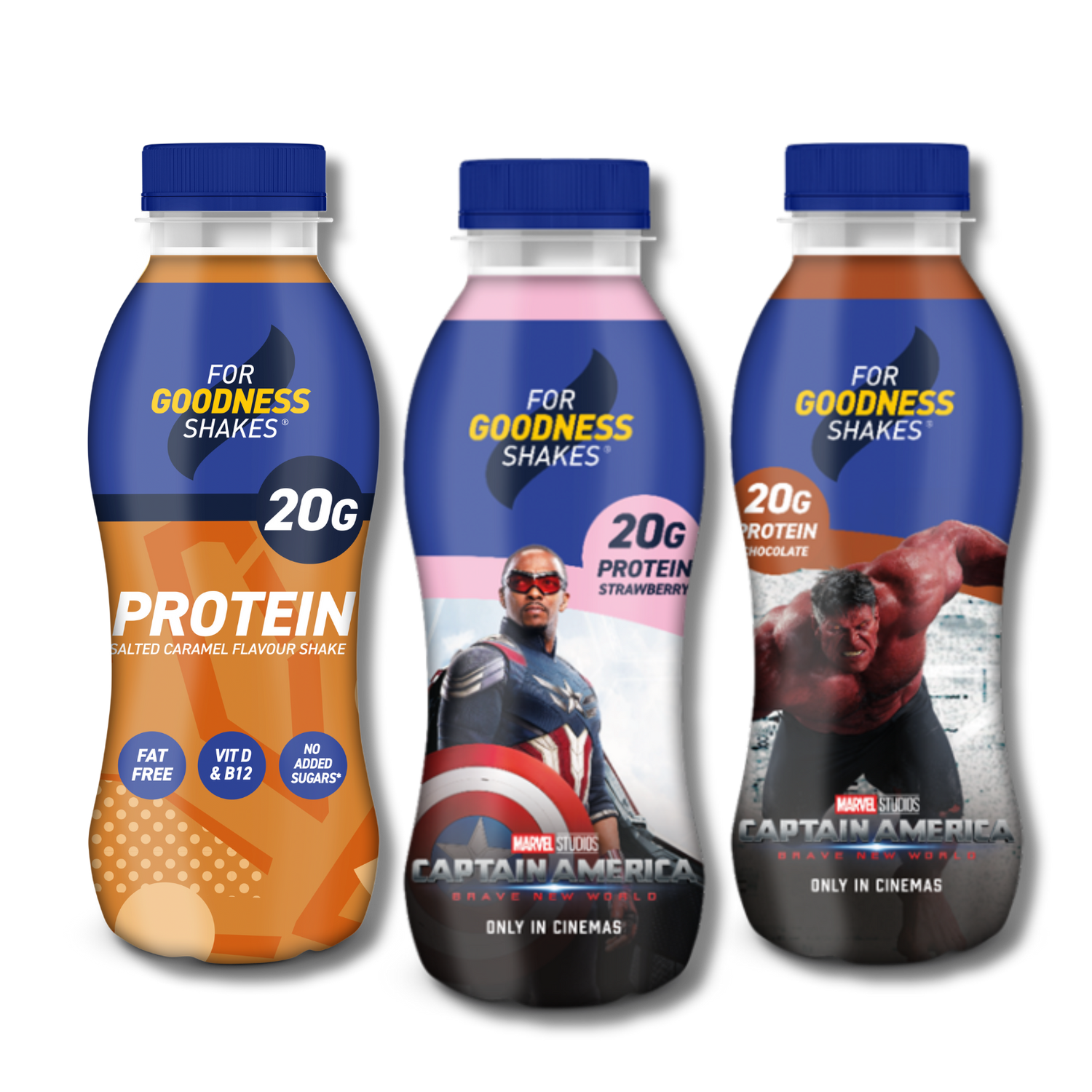 Captain America Limited Edition Bottles