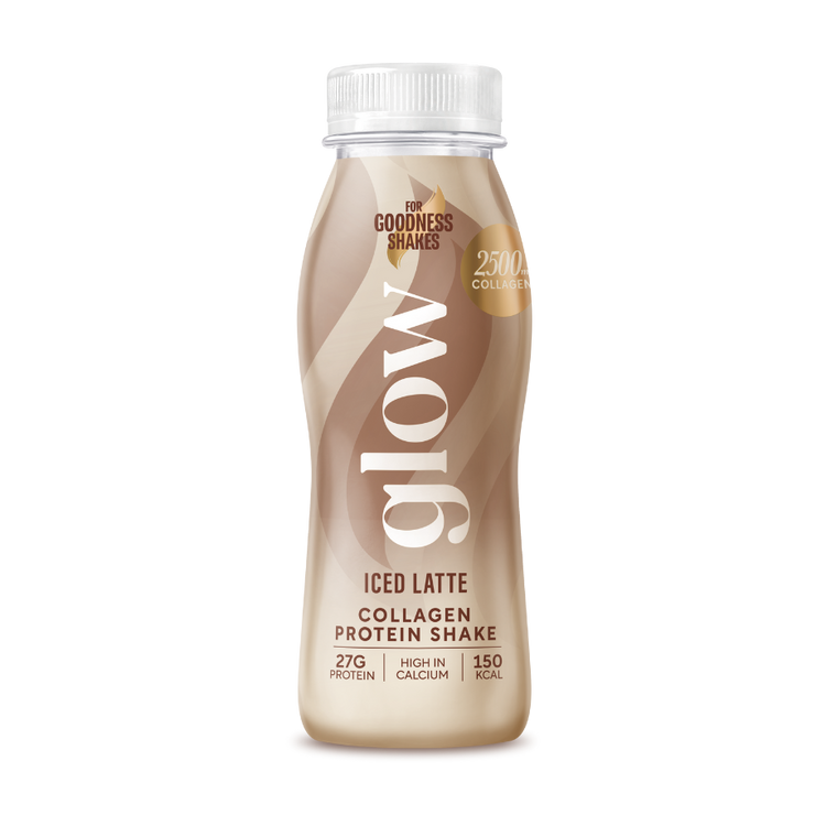New Glow Collagen Protein Shake | 250ml 12-Pack – For Goodness Shakes