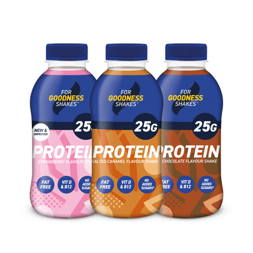 Ready-To-Drink Protein Shakes | For Goodness Shakes