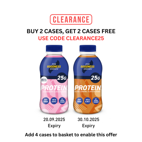 CLEARANCE 25g Protein Shake (435ml) - 8 pack